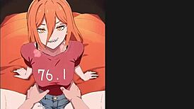 可爱力量在POV动作中传教士内射，哦我的老婆，你湿透了！