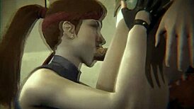 Aerith, Jessie, Tifa口交合集