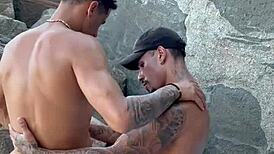 Watch Yuri Diaz and Kleber Alvarenga in Hardcore Gay Fucking!