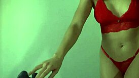 My busty stepmom gave me this awesome masturbator