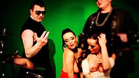 Uncensored Official Music with Big Tits Displayed