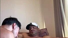 stepfather delivers package and gets intimate with friend's pal