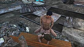 Fallout 4 Diamond City Public Fuck Stuns Crowd