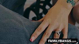 Divorced cougar Syren De Mer seduces best friend's boy Tyler Nixon for steamy action