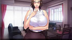 aniki no yome-san nara shizuka route part 2 brings hot hentai milf action in doggystyle