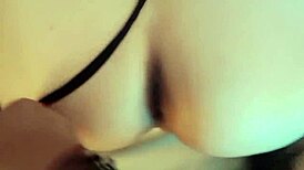 Busty Latina Rides Hard Big Cock While Cuckold Watches