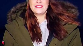 European Camgirl Bends Over in Doggy Style