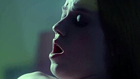 mia's blue eyes sparkle as she dives into muff licking, cowgirl riding, and doggystyle fucking with croatian charm