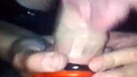 my hot step mom sucking and stroking my big cock