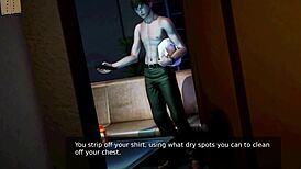 I explore the academy 205 in this anime game