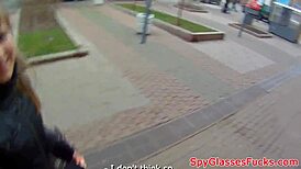 European sweetie POV fucked hard in the bathroom!