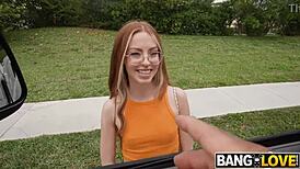 What?! This Bang Bus with Tony Rubino and Kait Gets Explicit on a Wild Ride!