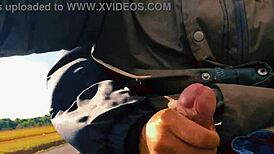 hotwife safada, i jerked off on road, oops