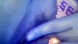 Teasing striptease turns exhibitionist with dildo and anal masturbation in homemade POV.