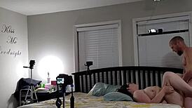 watch this bbw wife get fucked and cum on her belly?