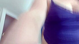 my stepsister delivers incredible oral pleasure, milking with her mouth and pussy