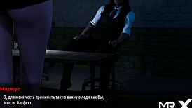 Anime Girl Spreads Legs in Fashion Business Episode 100