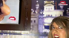 lina henao’s hot joi after sucking for cum