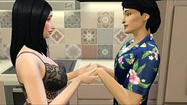 mature woman fucks young virgin gardener