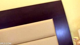 Curvy blonde sucks and fucks at gay casting party with amateurs