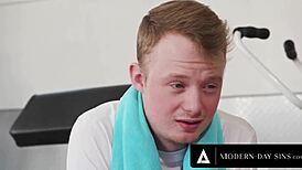 trainer katrina colt gives pervert client what he wants.