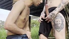 Young Guys Fucking In Public Square