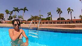 the brunette wanned to have sex with me on the grass, mr matusalem - natzinha morena. she got anal with my monster cock.