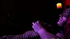 Babe deepthroats and gets fucked hard by maledom