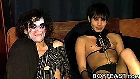 Twinks In Scary Costumes Share Holiday Interviews