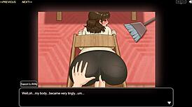 saxon's wife fucks in village?