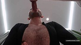 i try to stretch my throat with a dildo for deepthroat practice