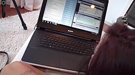 I watch amy reid with her big tits getting hard