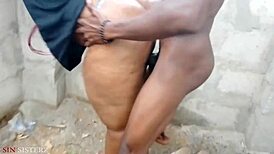 Fucking behind the house while the party's raging next door