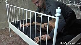 my sub babe's tight hole gets drilled hard