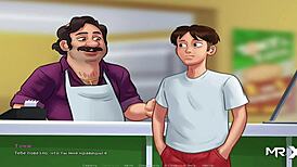 Summertime Saga - you need to make more money for anime sex e1 46