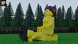 Oh yeah, lick that pussy and blowjob in lego porn!