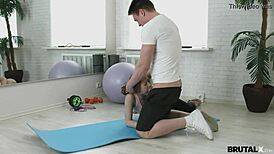 Rough assfucking practice with stefanie teen 18+ porn