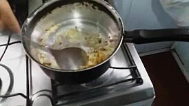 Hot dog style with bent over fun