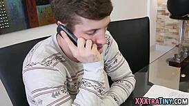 I can't believe this petite teen 18+ is sucking my monster cock so eagerly in high definition.