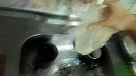 Hot dog style with bent over fun