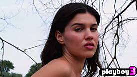 Curvy Natural Teen Model Laura Devushcat Reveals Big Booty And Small Tits In Naked Exposure