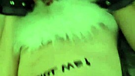 Boyfriend engages in rough play with partner