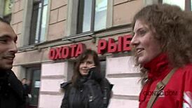 dirty blonde anny picked up for intense anal in prague