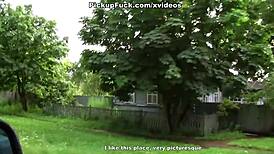 Hard Sex with 18-Year-Old Blonde Outdoors Now!