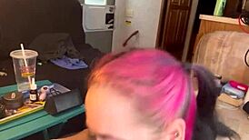 Beautiful Woman Teases with Big Hard Cock