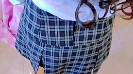 obedient young latina student does assfucking and creampie with teacher.