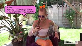 i met this cute skinny babe online for rough anal