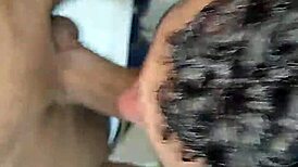 Sexy Muscular Black Bodybuilder Bisexual Hunk Receives Greedy Blowjob