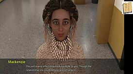 Shauna's totally loving sucking that big cock at the gym! 😍