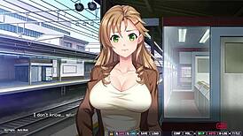 my horny ex-classmate trophy wife fucked in public train 😏